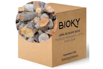 Leña de olivo con alto poder calorífico - Bioky