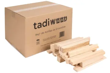 Astillas de encendido natural - tadiwood