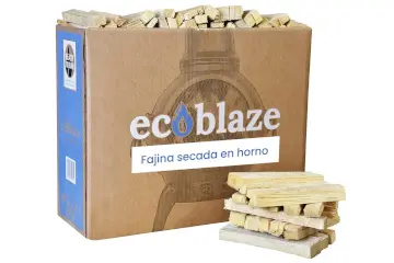 leña seca para quemadores - ecoblaze