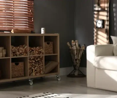 Ideas para guardar la leña en casa
